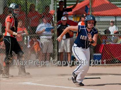 Thumbnail 3 in Alexander Central vs North Davidson (NCHSAA 4A Final) photogallery.