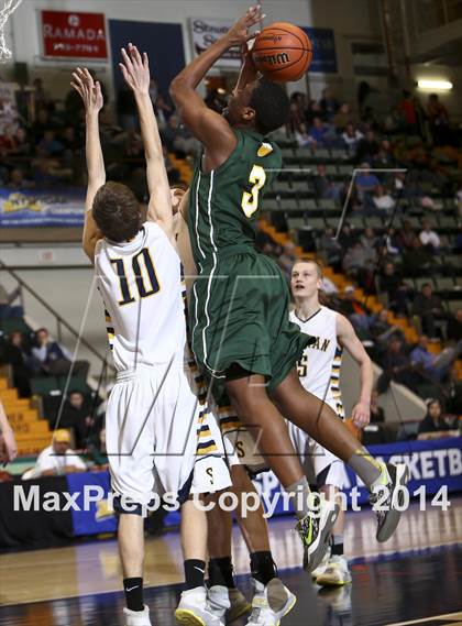 Thumbnail 2 in Coleman Catholic vs. Sherman (NYSPHSAA Class D Semifinal) photogallery.