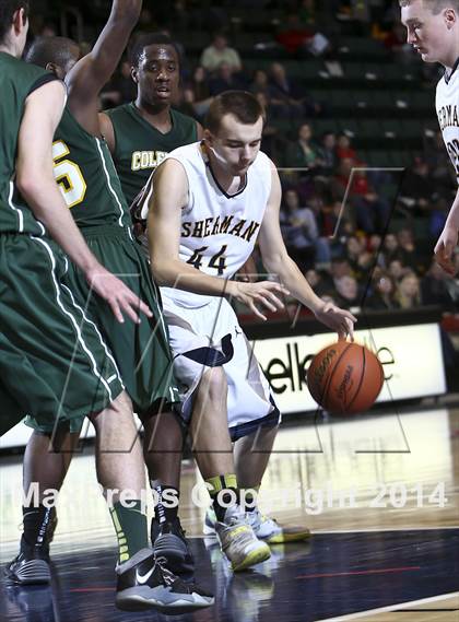 Thumbnail 3 in Coleman Catholic vs. Sherman (NYSPHSAA Class D Semifinal) photogallery.
