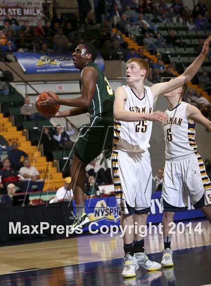 Thumbnail 1 in Coleman Catholic vs. Sherman (NYSPHSAA Class D Semifinal) photogallery.