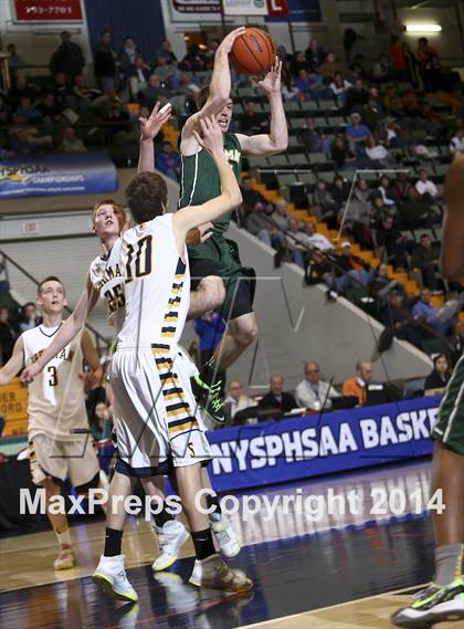 Thumbnail 1 in Coleman Catholic vs. Sherman (NYSPHSAA Class D Semifinal) photogallery.