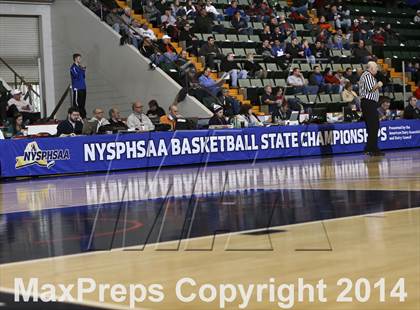 Thumbnail 2 in Coleman Catholic vs. Sherman (NYSPHSAA Class D Semifinal) photogallery.