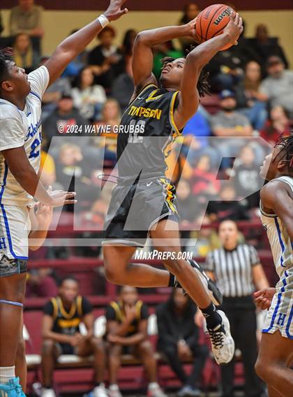 Thumbnail 2 in Hooks vs. Timpson (Holiday Hoops Tournament) photogallery.