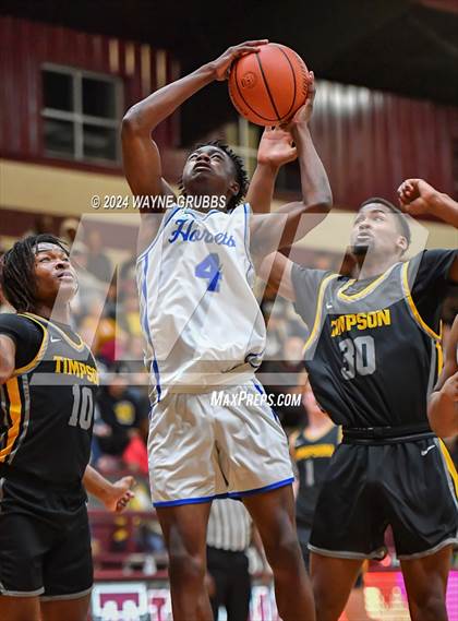 Thumbnail 3 in Hooks vs. Timpson (Holiday Hoops Tournament) photogallery.
