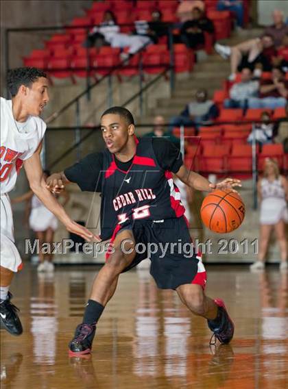 Thumbnail 1 in Bowie vs. Cedar Hill (5A Regional Semifinal Playoff) photogallery.