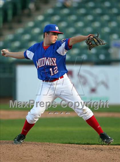 Thumbnail 2 in Round Rock vs. Waco Midway (Rock Hardball Classic)  photogallery.