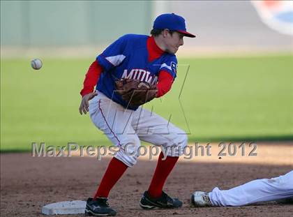 Thumbnail 2 in Round Rock vs. Waco Midway (Rock Hardball Classic)  photogallery.