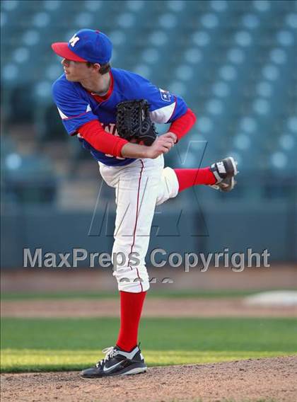 Thumbnail 2 in Round Rock vs. Waco Midway (Rock Hardball Classic)  photogallery.