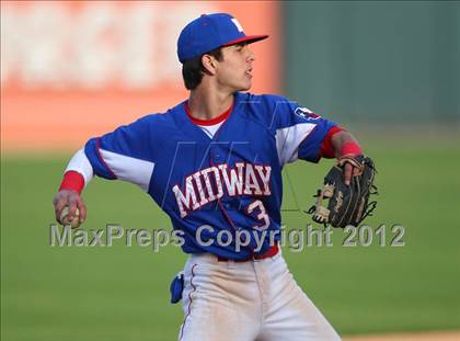 Thumbnail 3 in Round Rock vs. Waco Midway (Rock Hardball Classic)  photogallery.