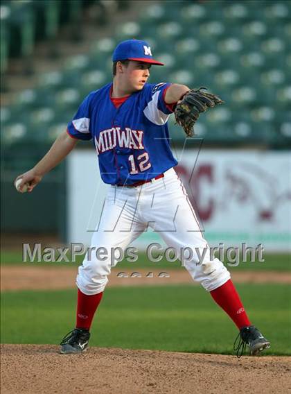 Thumbnail 1 in Round Rock vs. Waco Midway (Rock Hardball Classic)  photogallery.