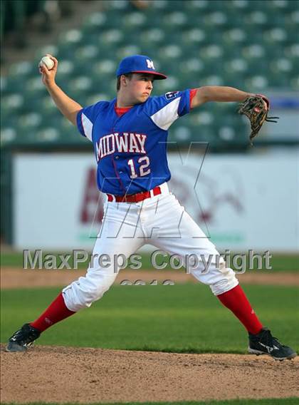 Thumbnail 3 in Round Rock vs. Waco Midway (Rock Hardball Classic)  photogallery.