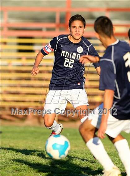 Thumbnail 2 in Animo Leadership vs. Firebaugh photogallery.