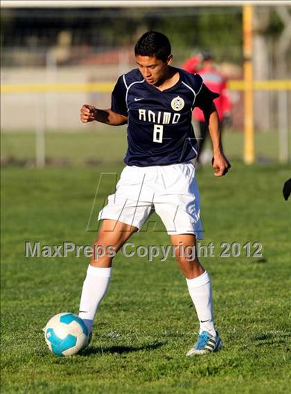 Thumbnail 2 in Animo Leadership vs. Firebaugh photogallery.