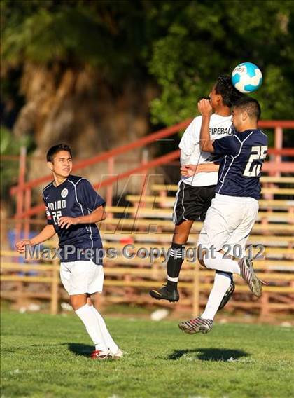 Thumbnail 2 in Animo Leadership vs. Firebaugh photogallery.