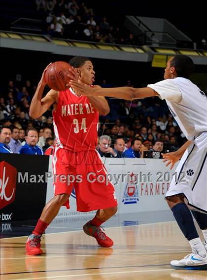 Thumbnail 1 in Mater Dei vs. Loyola (CIF SS D1AA Semifinal) photogallery.