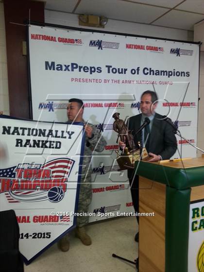 Thumbnail 3 in Roselle Catholic TOC Ceremony photogallery.