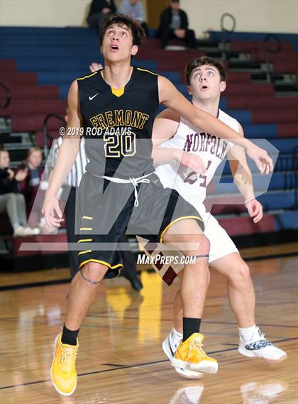 Thumbnail 2 in Norfolk vs. Fremont (HAC Tournament) photogallery.