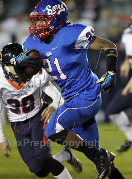 Thumbnail 2 in Serra vs. Chaminade (CIF SS Western Division Final) photogallery.