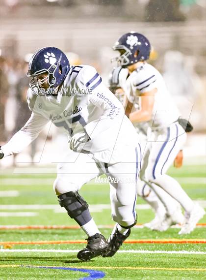 Thumbnail 2 in Marin Catholic @ San Ramon Valley (CIF D2-A NorCal Championship) photogallery.