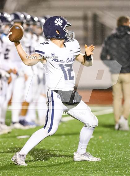 Thumbnail 1 in Marin Catholic @ San Ramon Valley (CIF D2-A NorCal Championship) photogallery.