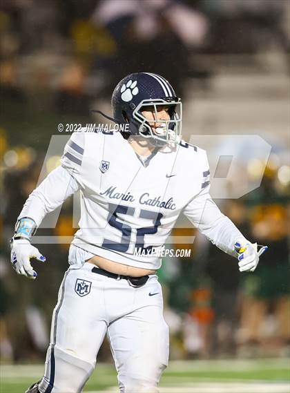 Thumbnail 1 in Marin Catholic @ San Ramon Valley (CIF D2-A NorCal Championship) photogallery.