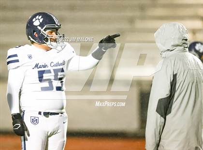 Thumbnail 2 in Marin Catholic @ San Ramon Valley (CIF D2-A NorCal Championship) photogallery.