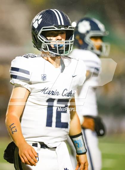 Thumbnail 2 in Marin Catholic @ San Ramon Valley (CIF D2-A NorCal Championship) photogallery.