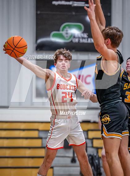 Thumbnail 3 in Salem vs Walnut Ridge (3A-2 District Tournament) photogallery.