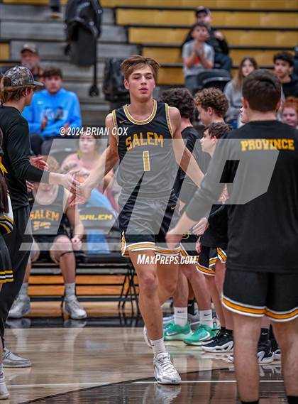 Thumbnail 2 in Salem vs Walnut Ridge (3A-2 District Tournament) photogallery.