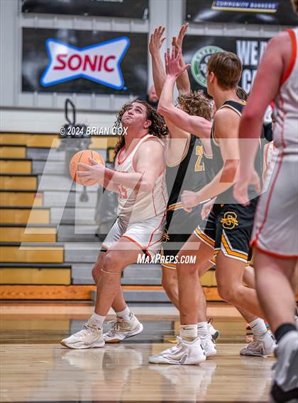 Thumbnail 2 in Salem vs Walnut Ridge (3A-2 District Tournament) photogallery.