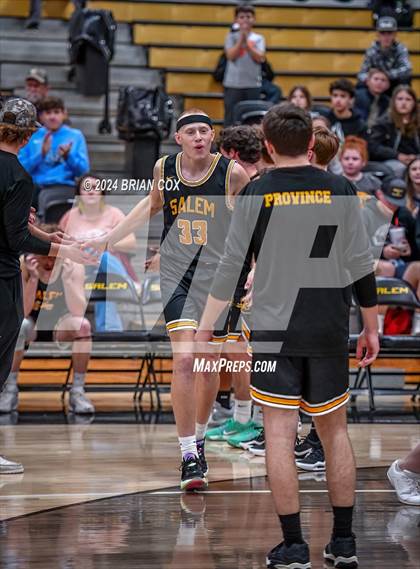 Thumbnail 1 in Salem vs Walnut Ridge (3A-2 District Tournament) photogallery.