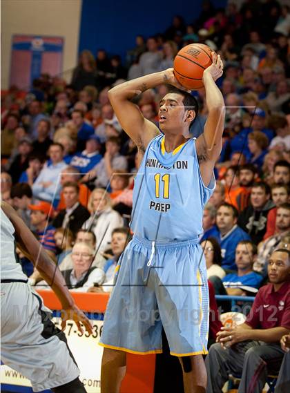 Thumbnail 1 in Huntington Prep vs Memphis East (Marshall County Hoopfest) photogallery.