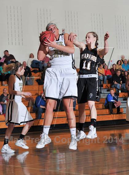 Thumbnail 2 in Rock Canyon vs. Arapahoe (CHSAA 5A Second Round) photogallery.