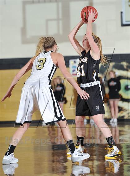 Thumbnail 2 in Rock Canyon vs. Arapahoe (CHSAA 5A Second Round) photogallery.