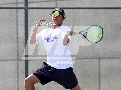 Thumbnail 3 in Shadow Mountain vs Catalina Foothills (AIA Boys Tennis Division II Team Championship Quarterfinals) photogallery.