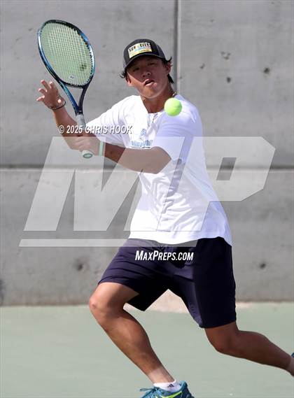 Thumbnail 1 in Shadow Mountain vs Catalina Foothills (AIA Boys Tennis Division II Team Championship Quarterfinals) photogallery.