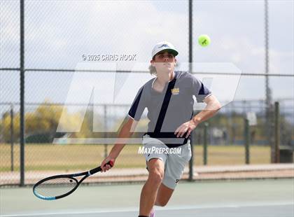 Thumbnail 3 in Shadow Mountain vs Catalina Foothills (AIA Boys Tennis Division II Team Championship Quarterfinals) photogallery.