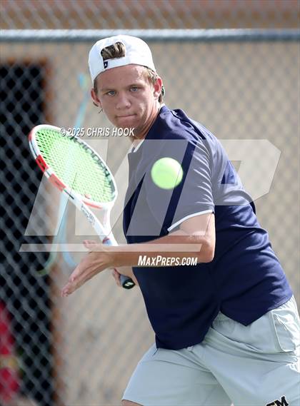 Thumbnail 2 in Shadow Mountain vs Catalina Foothills (AIA Boys Tennis Division II Team Championship Quarterfinals) photogallery.