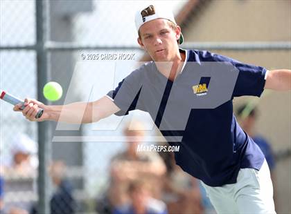 Thumbnail 2 in Shadow Mountain vs Catalina Foothills (AIA Boys Tennis Division II Team Championship Quarterfinals) photogallery.