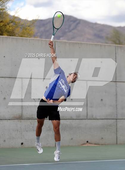 Thumbnail 1 in Shadow Mountain vs Catalina Foothills (AIA Boys Tennis Division II Team Championship Quarterfinals) photogallery.
