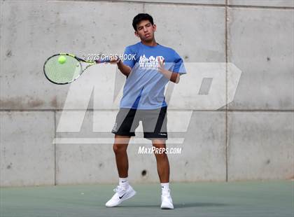 Thumbnail 2 in Shadow Mountain vs Catalina Foothills (AIA Boys Tennis Division II Team Championship Quarterfinals) photogallery.