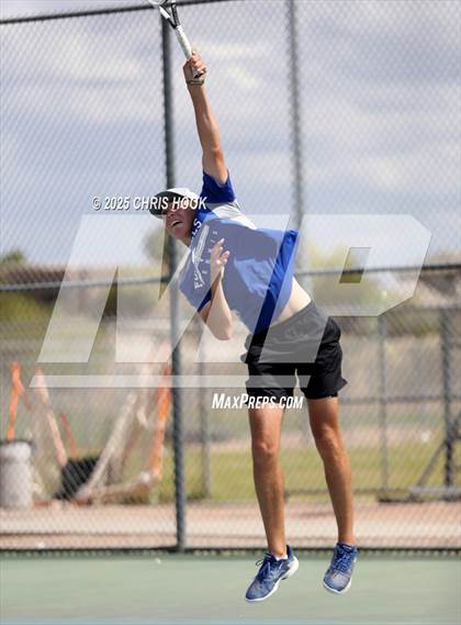 Thumbnail 1 in Shadow Mountain vs Catalina Foothills (AIA Boys Tennis Division II Team Championship Quarterfinals) photogallery.