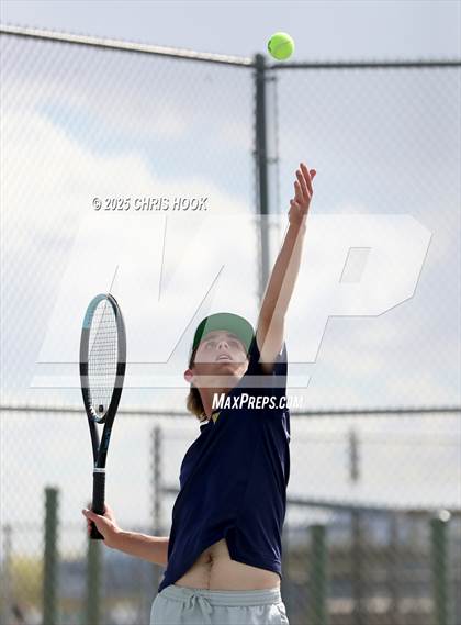 Thumbnail 3 in Shadow Mountain vs Catalina Foothills (AIA Boys Tennis Division II Team Championship Quarterfinals) photogallery.