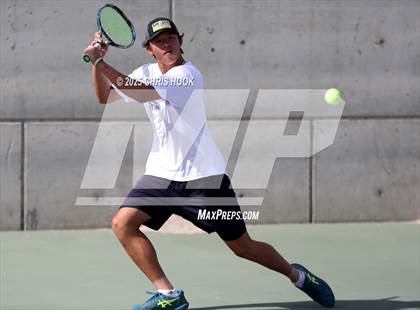 Thumbnail 3 in Shadow Mountain vs Catalina Foothills (AIA Boys Tennis Division II Team Championship Quarterfinals) photogallery.