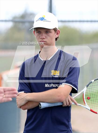 Thumbnail 1 in Shadow Mountain vs Catalina Foothills (AIA Boys Tennis Division II Team Championship Quarterfinals) photogallery.