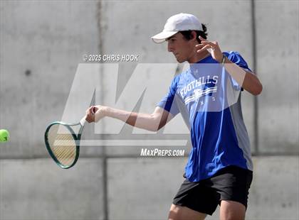 Thumbnail 3 in Shadow Mountain vs Catalina Foothills (AIA Boys Tennis Division II Team Championship Quarterfinals) photogallery.