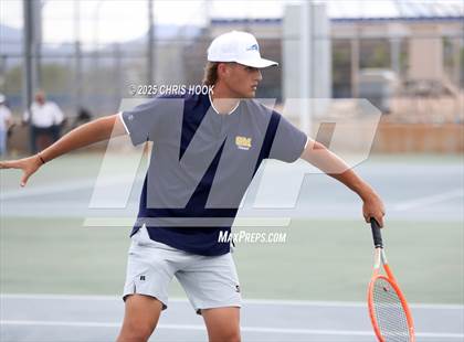 Thumbnail 3 in Shadow Mountain vs Catalina Foothills (AIA Boys Tennis Division II Team Championship Quarterfinals) photogallery.