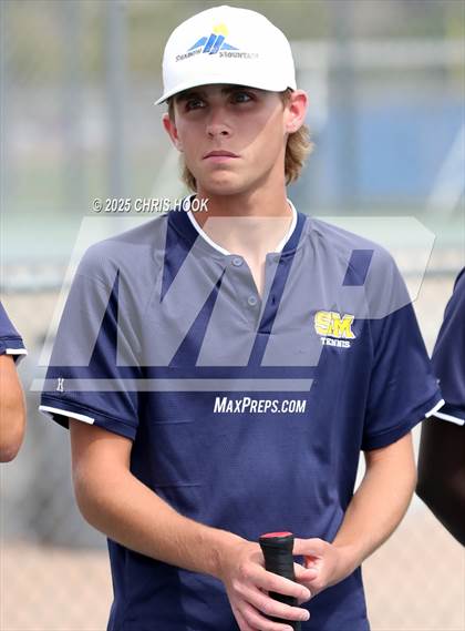 Thumbnail 1 in Shadow Mountain vs Catalina Foothills (AIA Boys Tennis Division II Team Championship Quarterfinals) photogallery.