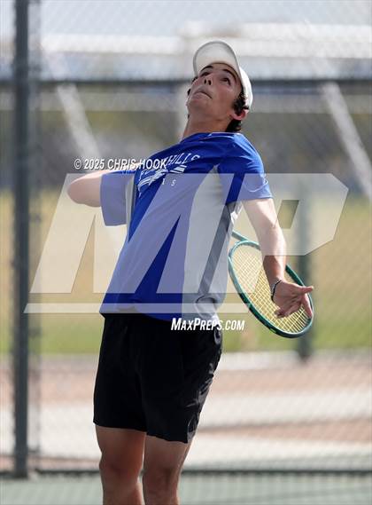 Thumbnail 1 in Shadow Mountain vs Catalina Foothills (AIA Boys Tennis Division II Team Championship Quarterfinals) photogallery.