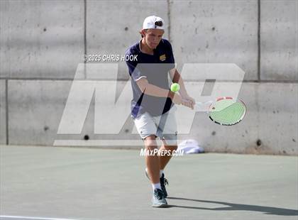 Thumbnail 3 in Shadow Mountain vs Catalina Foothills (AIA Boys Tennis Division II Team Championship Quarterfinals) photogallery.